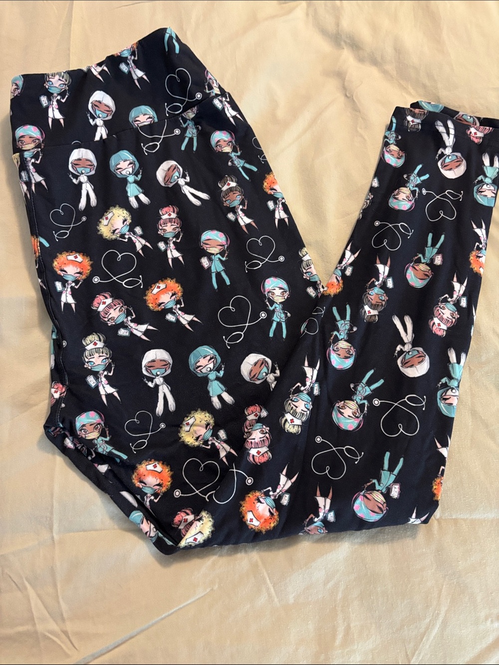 Nurse Print Leggings